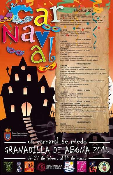Cartel Carnaval Granadilla de Abona 2015
