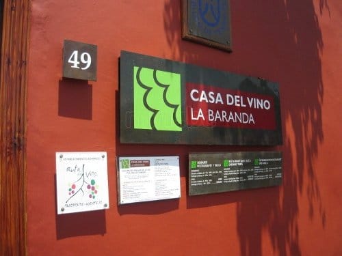 Casa del Vino La Baranda, en El Sauzal Casa del Vino La Baranda, en El Sauzal