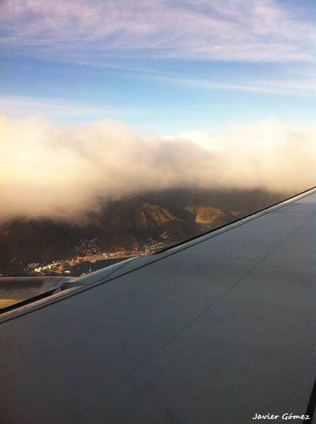 Tenerife desde el avion 2